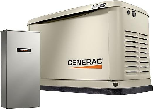 Generac standby generator and automatic transfer switch